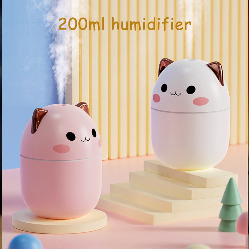 Cute Cat Humidifier 250ml