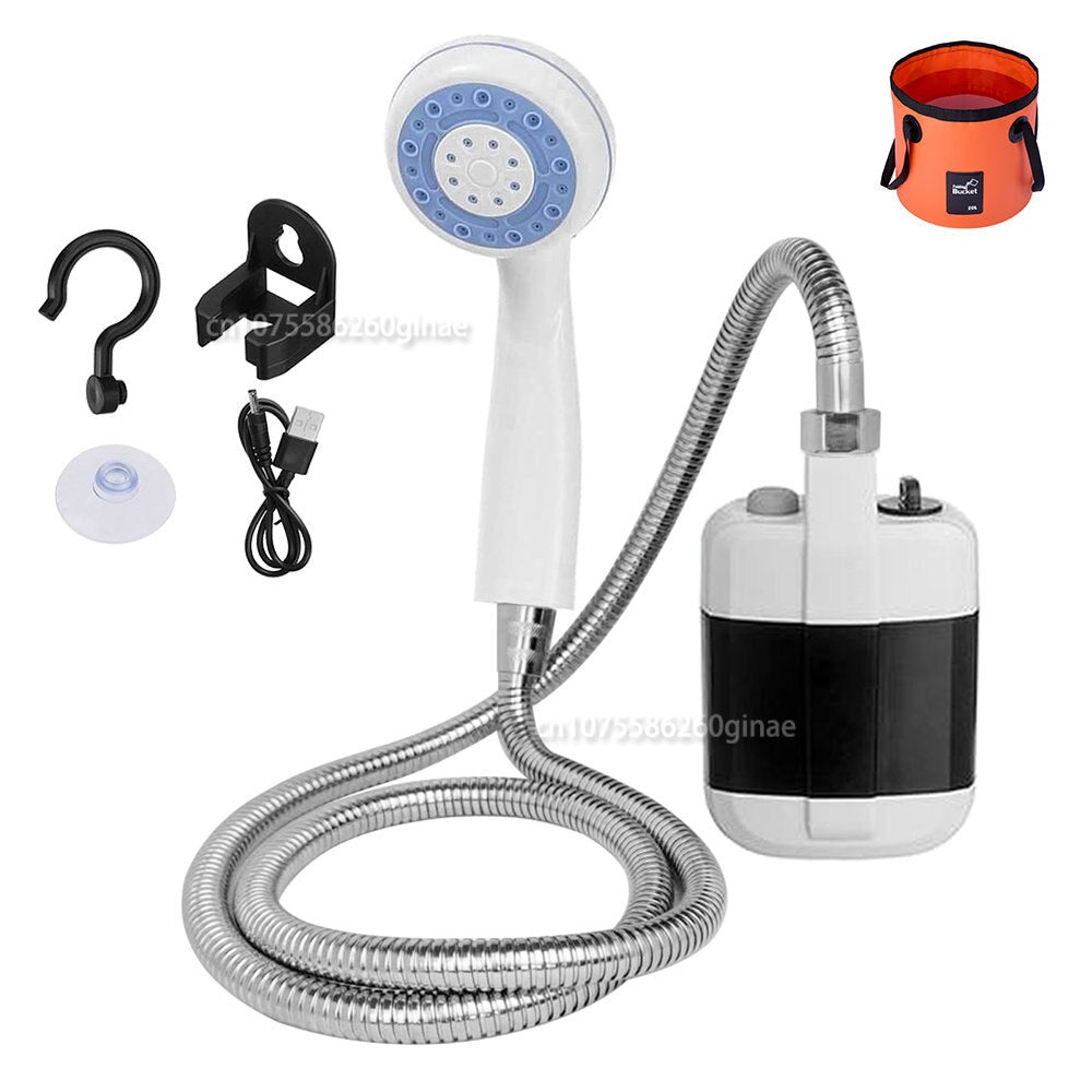 USB Rechargeable Camping Shower