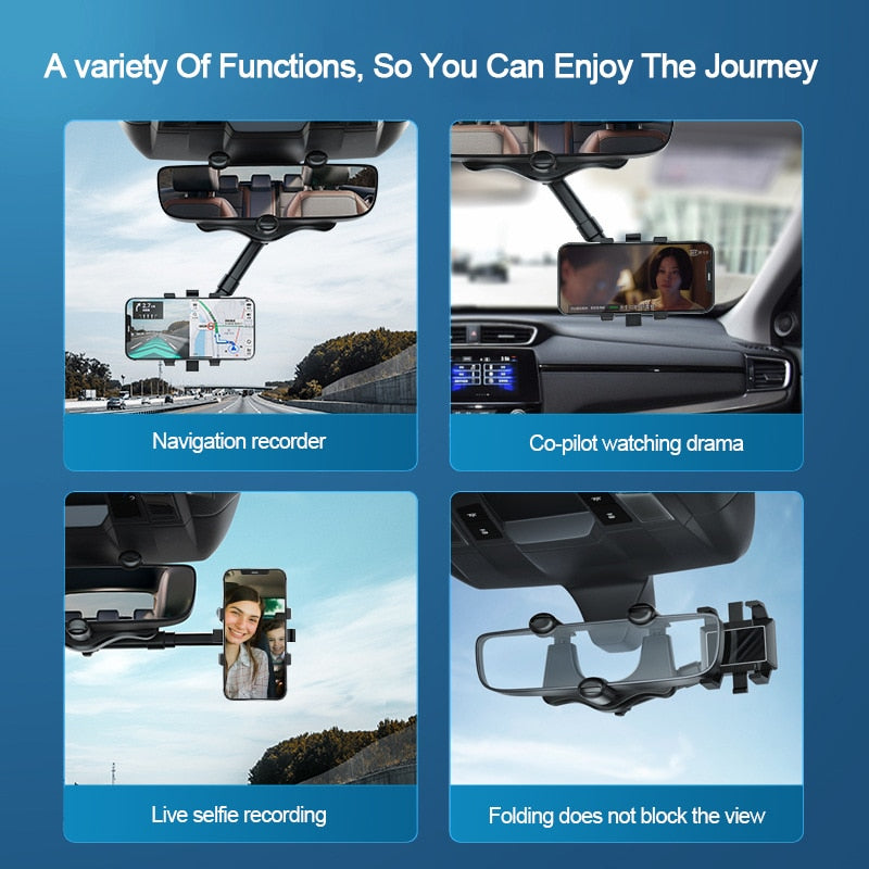 360° Rotatable Smart Phone Car Holder