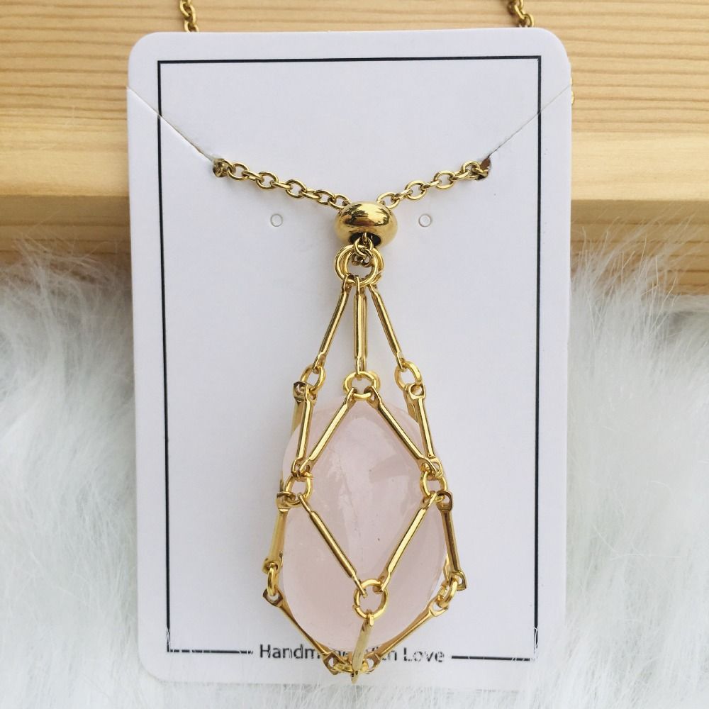 Crystal Holder Necklace