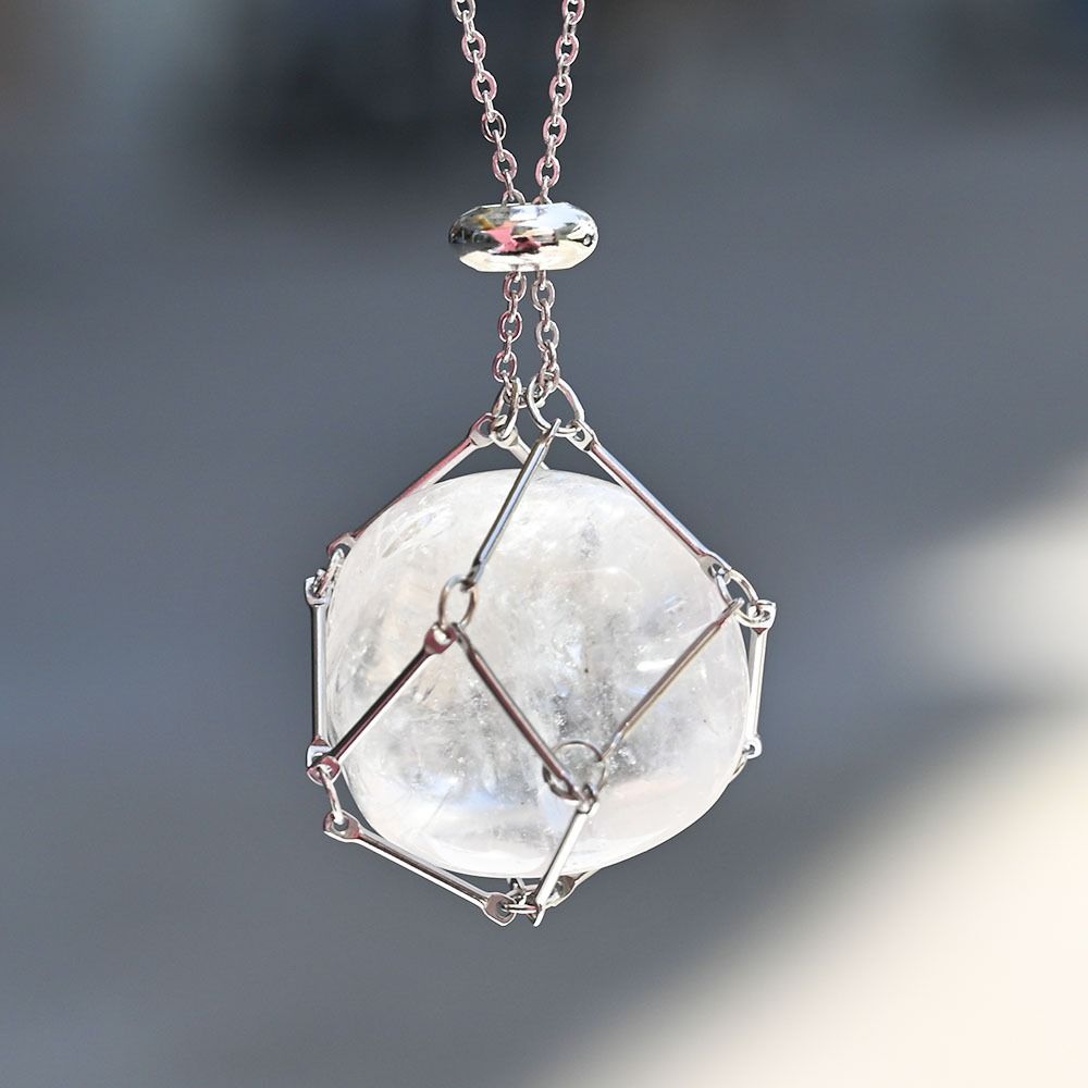 Crystal Holder Necklace