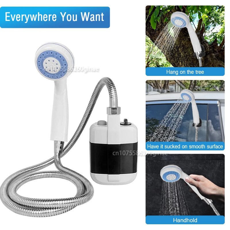 USB Rechargeable Camping Shower