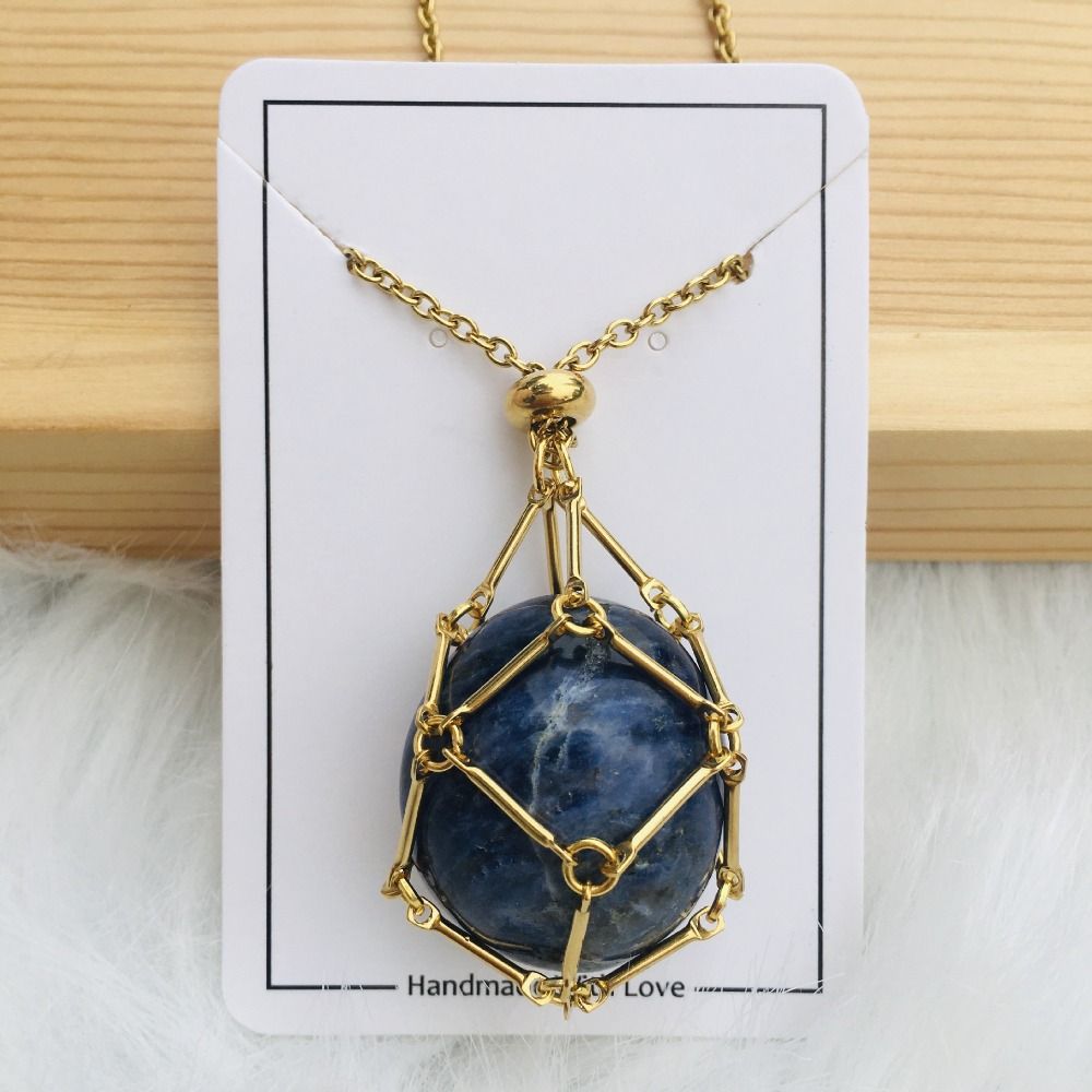 Crystal Holder Necklace