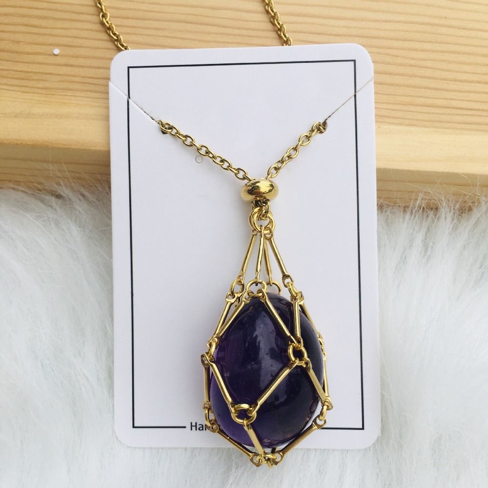 Crystal Holder Necklace