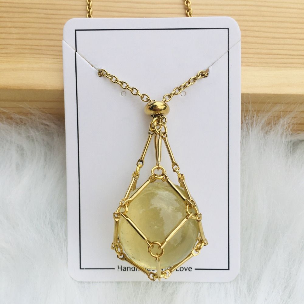 Crystal Holder Necklace