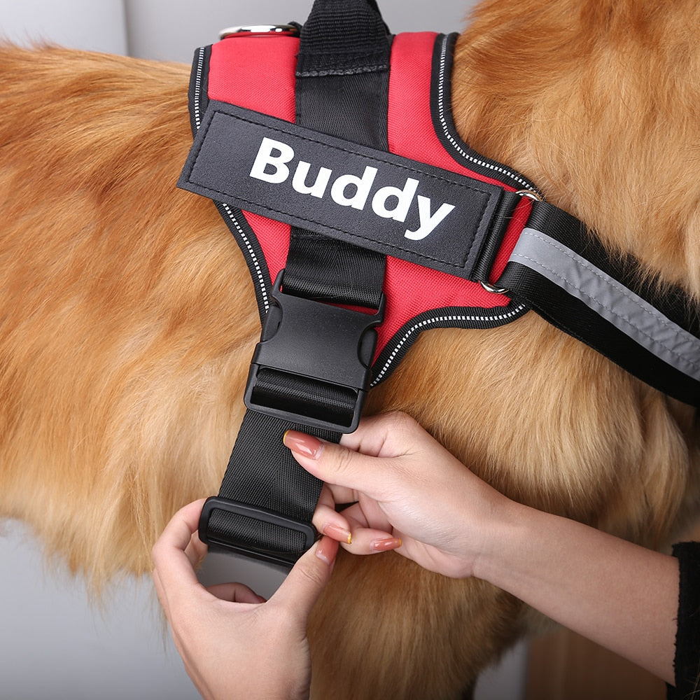 Custom Reflective Dog Body Harness
