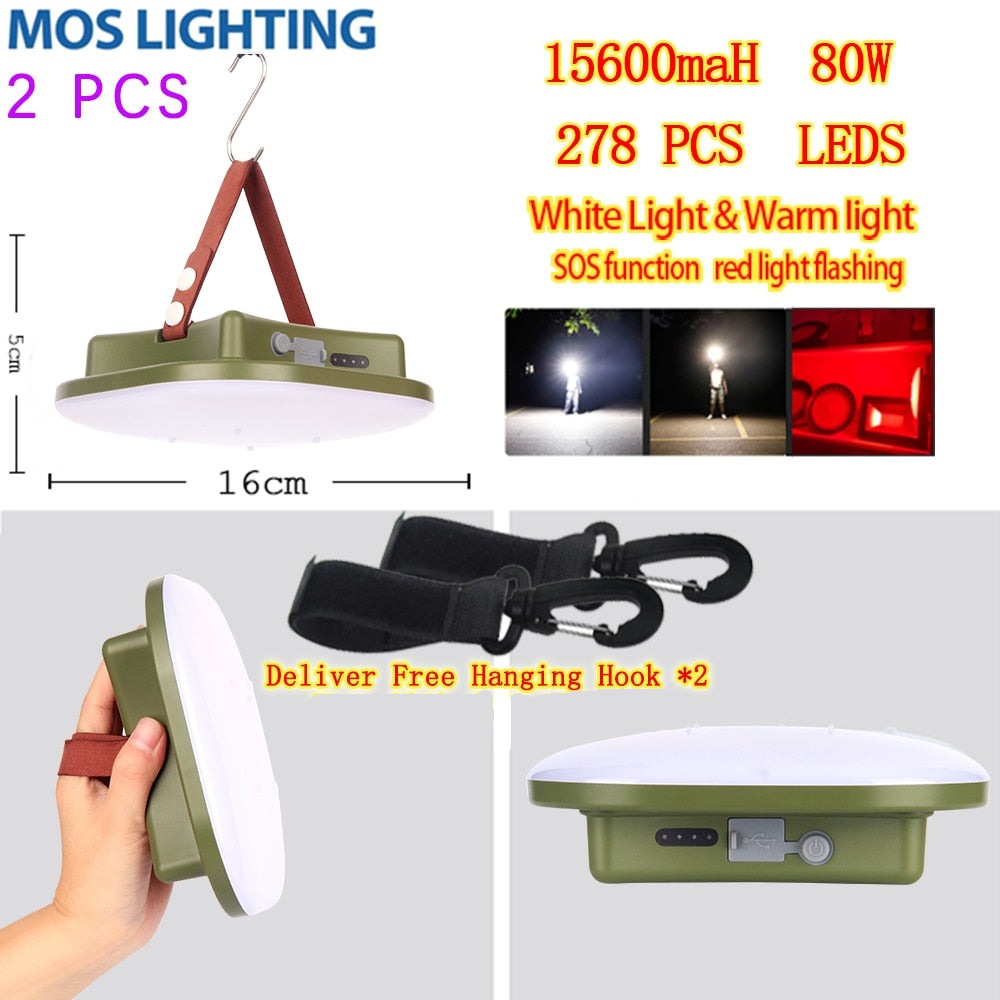 Portable Torch Tent Light