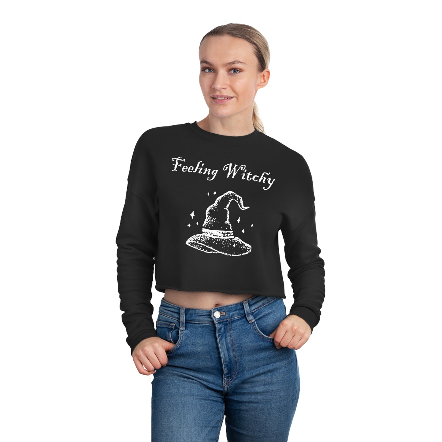 Feeling Witchy Cropped Sweatshirt