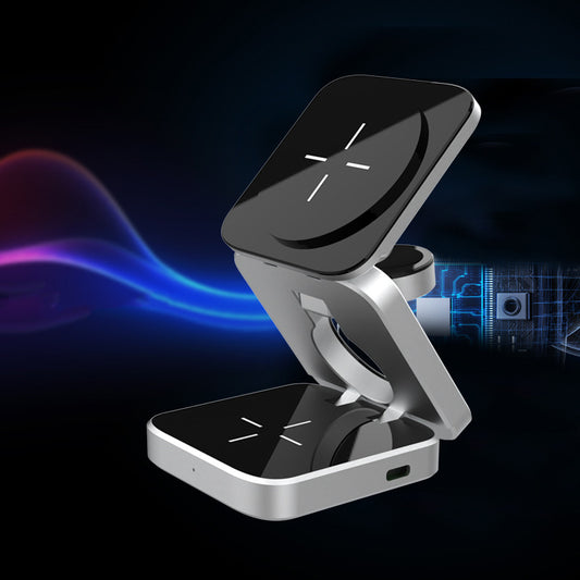 3 In 1 Foldable Wireless Charging Station