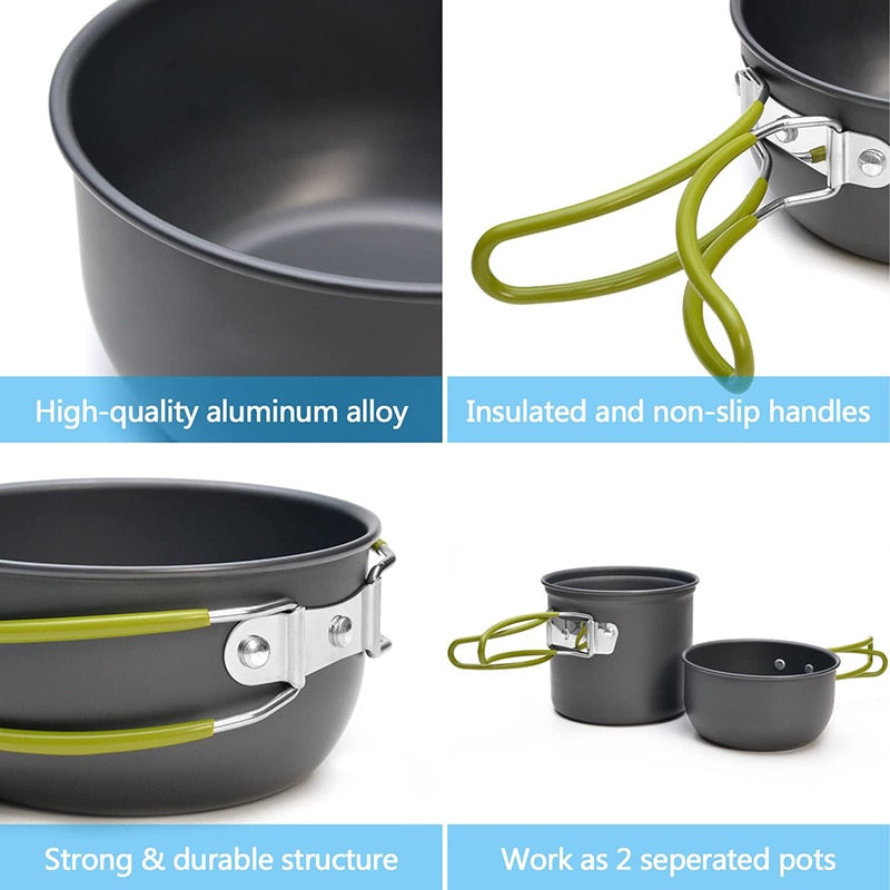 Compact Outdoor Cooking Set