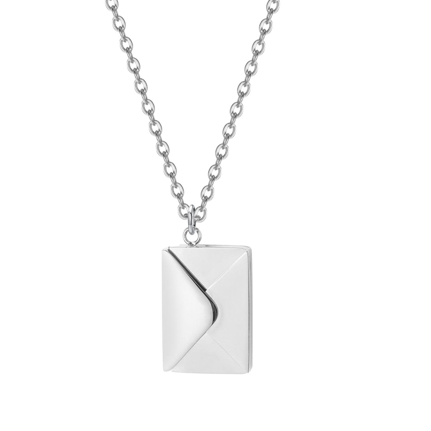 Envelope Pendant Necklace