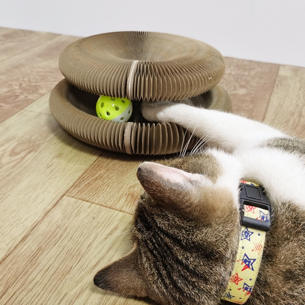 Magic Organ Foldable Cat Scratcher