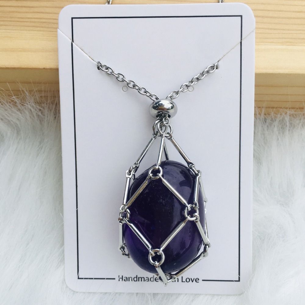 Crystal Holder Necklace