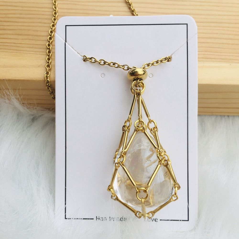 Crystal Holder Necklace