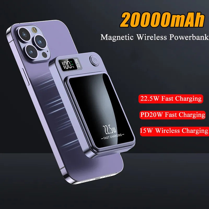 Magnetic Wireless PowerBank Pro