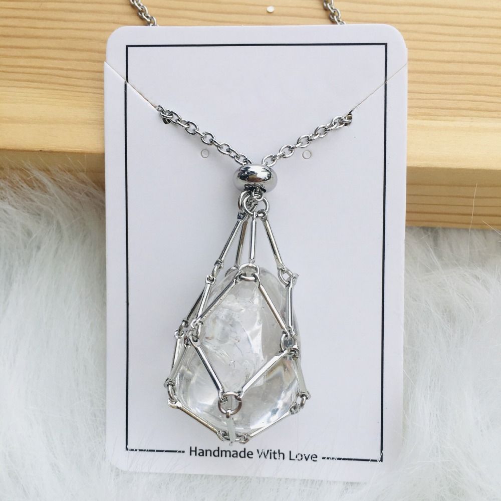 Crystal Holder Necklace