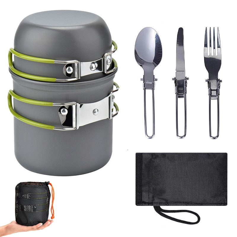 Compact Outdoor Cooking Set